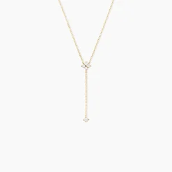 Histoire d'Or Collier Cahir Or Jaune Oxyde De Zirconium