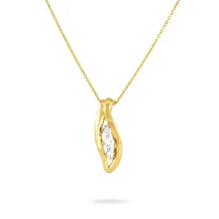 Collier Caline Or Jaune Diamant-Histoire d'Or Discount