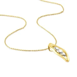 Collier Caline Or Jaune Diamant-Histoire d'Or Discount