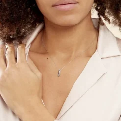 Collier Callune Or Blanc Diamant-Histoire d'Or Hot