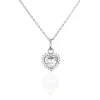 Collier Calvi Argent Blanc Oxyde De Zirconium-Histoire d'Or Discount