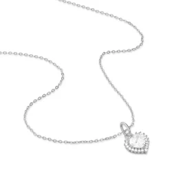 Collier Calvi Argent Blanc Oxyde De Zirconium-Histoire d'Or Discount