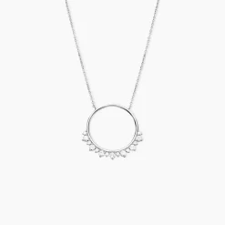 Collier Camil Argent Blanc Oxyde De Zirconium-Histoire d'Or Best