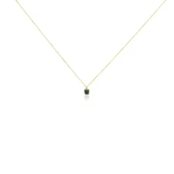 Collier Campsis Or Jaune Malachite-Histoire d'Or Outlet