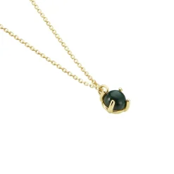 Collier Campsis Or Jaune Malachite-Histoire d'Or Outlet
