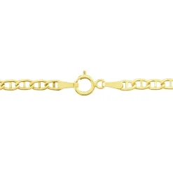 Histoire d'Or Collier Capucin Or Jaune Maille Marine Plate