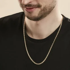 Collier Capucin Or Jaune Maille Marine Plate-Histoire d'Or Discount