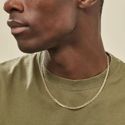 Collier Capucin Or Jaune Maille Marine Plate-Histoire d'Or Discount