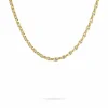 Collier Carlo Or Bicolore Maille Marine Ronde-Histoire d'Or Clearance