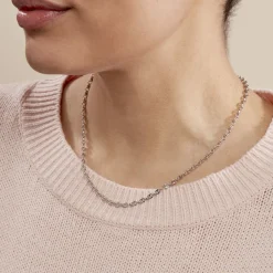 Collier Carrus Argent Blanc-Histoire d'Or Outlet