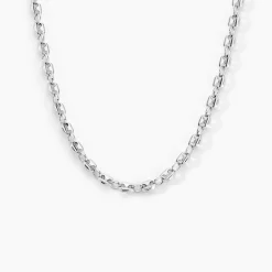 Histoire d'Or Collier Carrus Argent Blanc