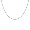 Collier Casper Argent Blanc-Histoire d'Or Clearance