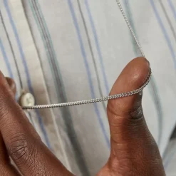 Collier Casper Argent Blanc-Histoire d'Or Clearance