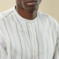 Collier Casper Argent Blanc-Histoire d'Or Clearance