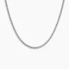 Collier Casper Argent Blanc-Histoire d'Or Hot