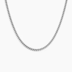 Collier Casper Argent Blanc-Histoire d'Or Hot