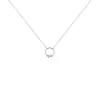 Histoire d'Or Collier Catiane Argent Blanc Oxyde De Zirconium