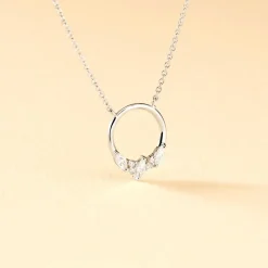 Histoire d'Or Collier Catiane Argent Blanc Oxyde De Zirconium