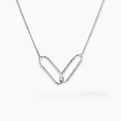 Collier Cedrine Argent Blanc-Histoire d'Or Clearance