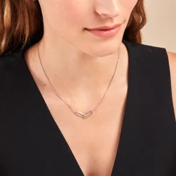 Collier Cedrine Argent Blanc-Histoire d'Or Clearance