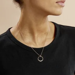 Collier Celene Argent Rose Oxyde De Zirconium-Histoire d'Or Hot