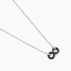 Collier Celinia Argent Blanc Céramique Et Oxyde De Zirconium-Histoire d'Or Best