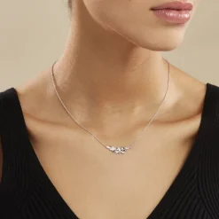 Collier Cesarine Argent Blanc Oxyde De Zirconium-Histoire d'Or Discount