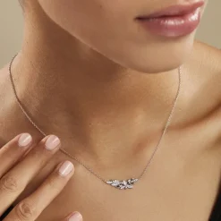 Collier Cesarine Argent Blanc Oxyde De Zirconium-Histoire d'Or Discount