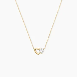 Histoire d'Or Collier Charlelie Or Jaune Oxyde