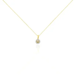 Histoire d'Or Collier Charletta Or Jaune Diamant