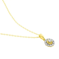 Histoire d'Or Collier Charletta Or Jaune Diamant