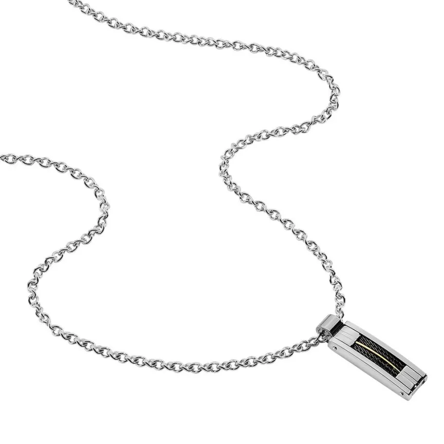 Collier Charlie-rose Acier Blanc-JOURDAN Best