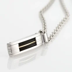 Collier Charlie-rose Acier Blanc-JOURDAN Best