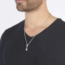 Collier Charlie-rose Acier Blanc-JOURDAN Best