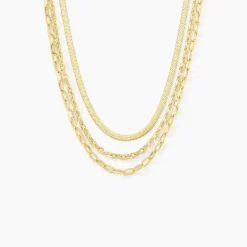 Histoire d'Or Collier Cherilyn Acier Doré