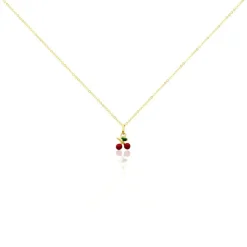 Collier Cherry Cerise Or Jaune-Histoire d'Or Best