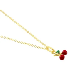 Collier Cherry Cerise Or Jaune-Histoire d'Or Best