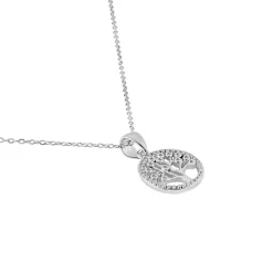 Collier Chimere Argent Blanc Oxyde De Zirconium-Histoire d'Or Clearance