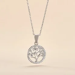 Collier Chimere Argent Blanc Oxyde De Zirconium-Histoire d'Or Clearance