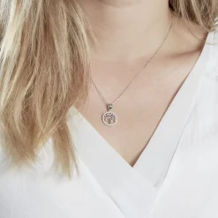 Collier Chimere Argent Blanc Oxyde De Zirconium-Histoire d'Or Clearance