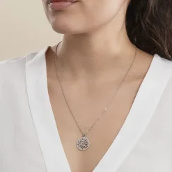 Histoire d'Or Collier Chimere Argent Blanc Oxyde De Zirconium