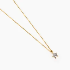 Histoire d'Or Collier Chirine Etoile Or Jaune