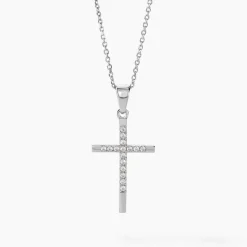 Collier Chirsta Argent Blanc Oxyde De Zirconium-Histoire d'Or Outlet