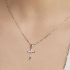 Collier Chirsta Argent Blanc Oxyde De Zirconium-Histoire d'Or Outlet