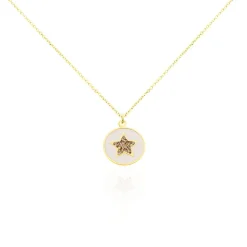 Histoire d'Or Collier Christelle Etoile Or Jaune