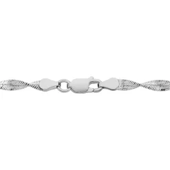 Collier Ciana Torsade Diamante Argent Blanc-Histoire d'Or Hot
