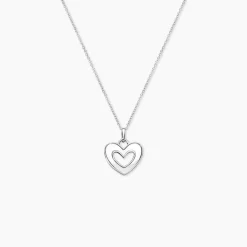 Collier Clarity Argent Blanc Nacre-Histoire d'Or Best