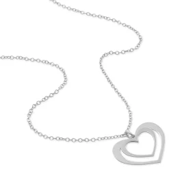Histoire d'Or Collier Clarra Argent Blanc