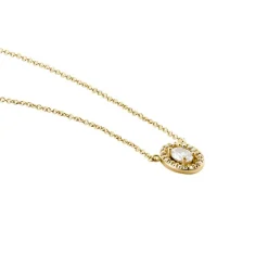 Collier Classical Plaqué Or Jaune Oxyde De Zirconium-Histoire d'Or Clearance