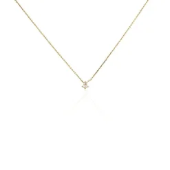 Collier éclat Perlé Plaqué Or Oxyde De Zirconium-Histoire d'Or New